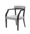 стул с подлокотниками melis-98a / mc1009 (dining chair) в Новосибирске