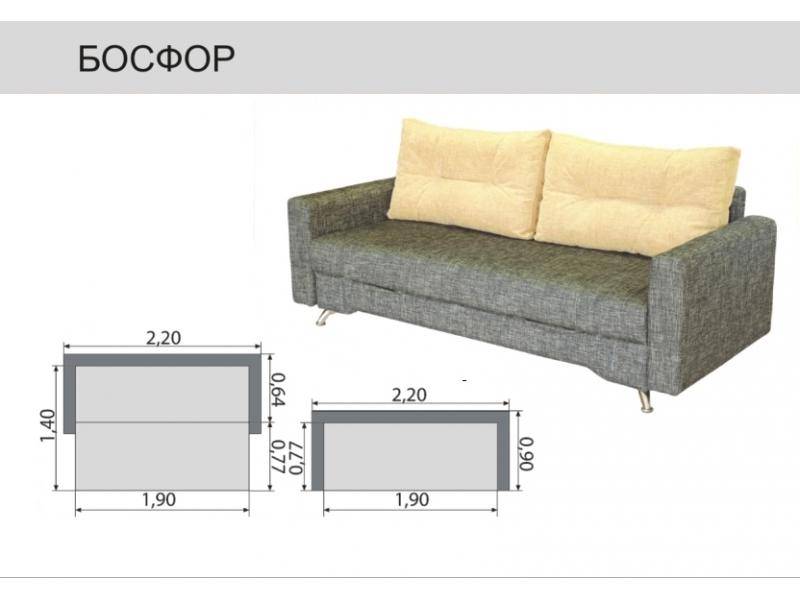диван прямой босфор в Новосибирске