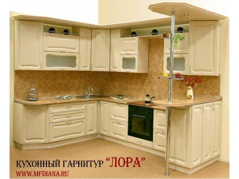 кухня угловая лора в Новосибирске