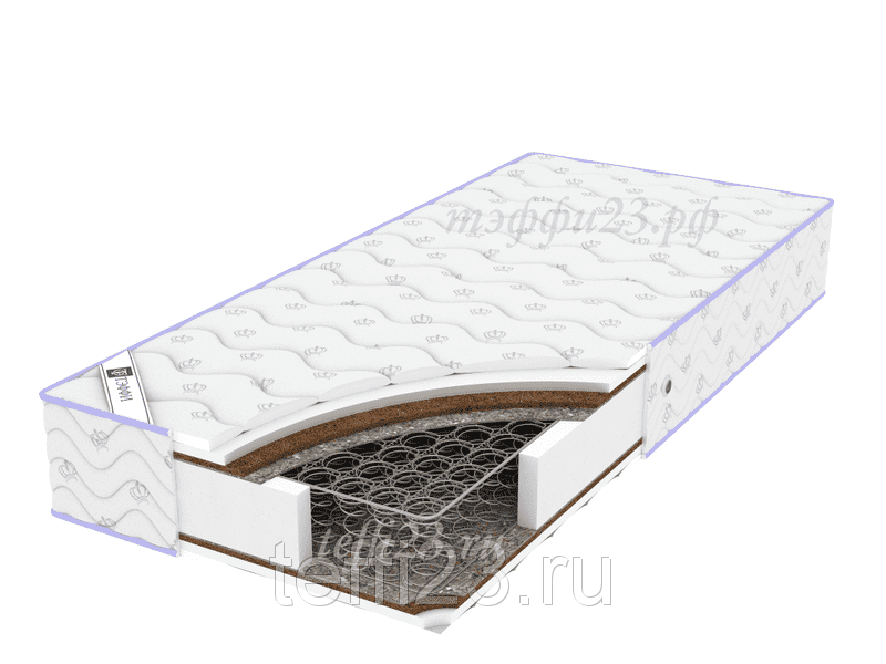 матрас на пружинном блоке боннель кокос сезон в Новосибирске