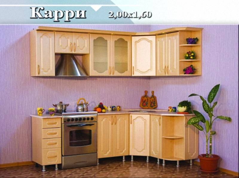 кухня угловая «карри» в Новосибирске