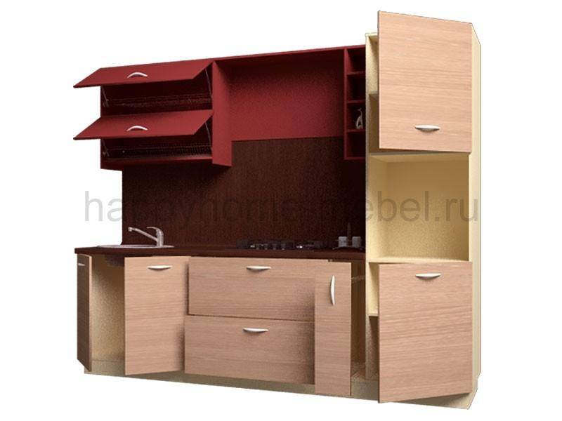 небольшая готовая кухня life wood 3 2600 в Новосибирске