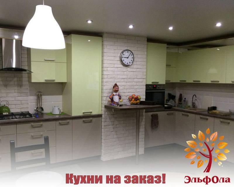 угловая кухня в Новосибирске