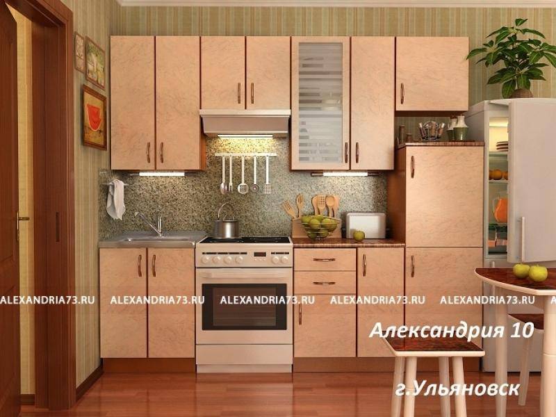 кухня прямая александрия 10 в Новосибирске