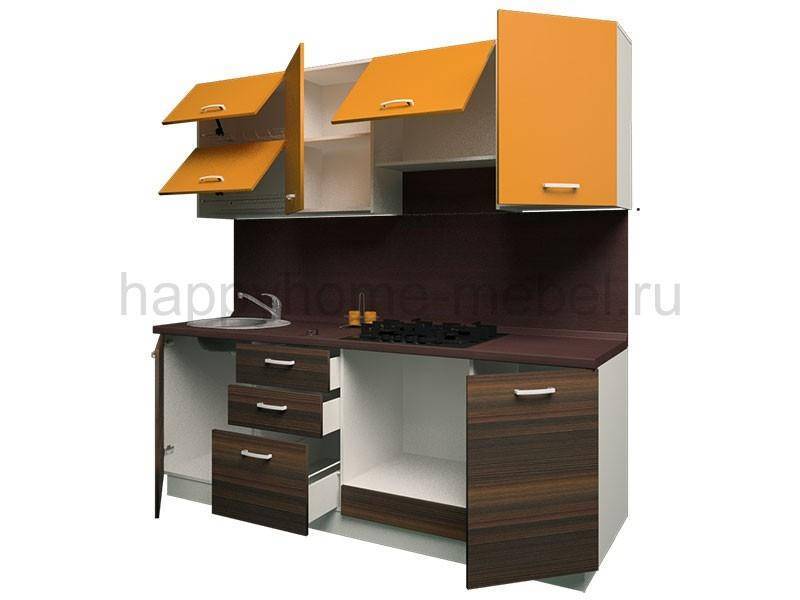 кухня сolor wood 1 2200 2 метра в Новосибирске