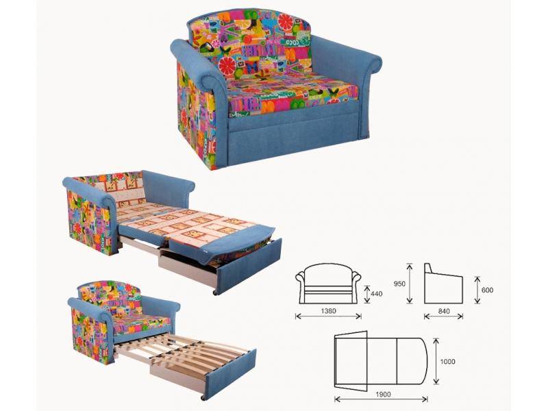 диван детский малютка в Новосибирске