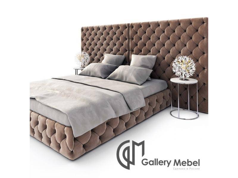 кровать с большим изголовьем letto gm 12 в Новосибирске