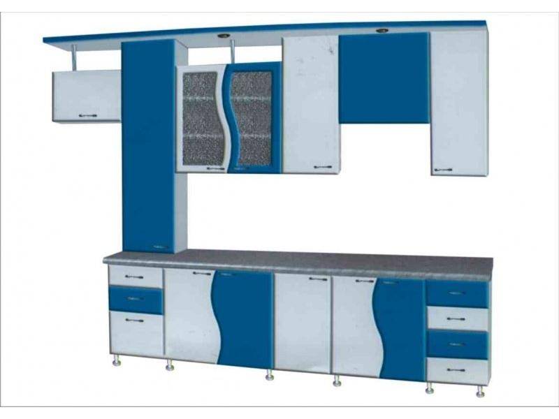 кухня волна-2 мдф в Новосибирске