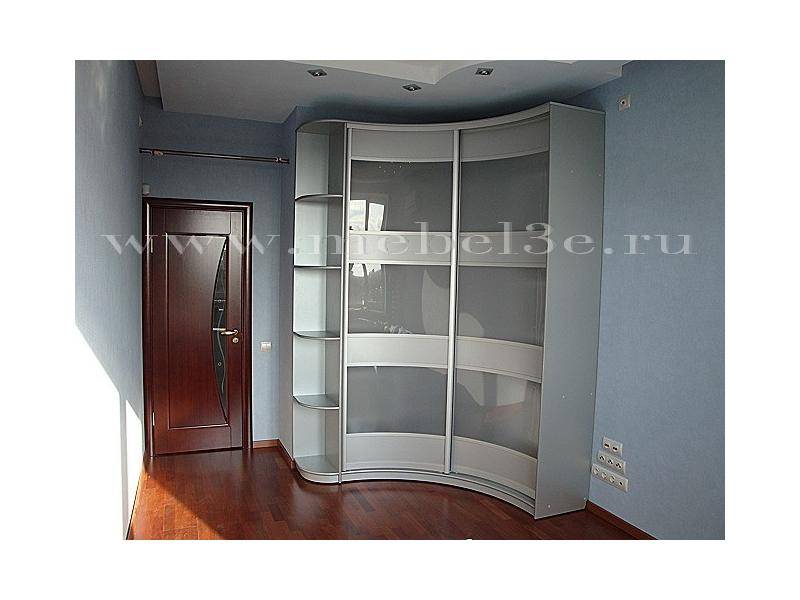 радиусный шкаф-купе 1550х1300 в Новосибирске