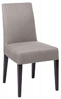 стул aylso dining chair кожа серая в Новосибирске