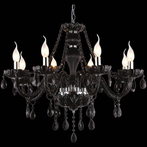 подвесная люстра arte lamp teatro a3964lm-8bk в Новосибирске