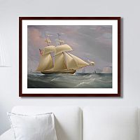 картина: the topsail schooner, 1838г. в Новосибирске