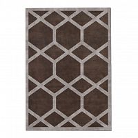 ковер ashton cocoa 240x340 коричневый в Новосибирске