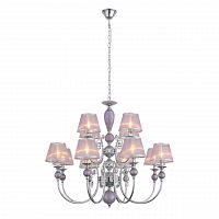 подвесная люстра st luce lilium sl175.103.12 розовая в Новосибирске