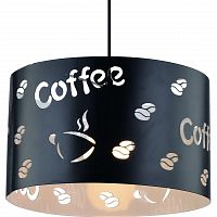 подвесной светильник arte lamp caffetteria a1233sp-1bk в Новосибирске