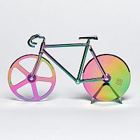 нож для пиццы из нержавеющей стали the fixie, радужный в Новосибирске