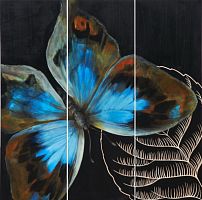 картина fantasy blue butterfly в Новосибирске