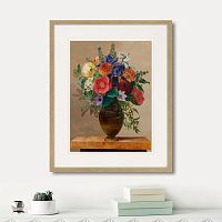 картина: summer flowers in a vase, 1835г. в Новосибирске