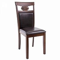 стул деревянный luiza dirty oak / dark brown в Новосибирске