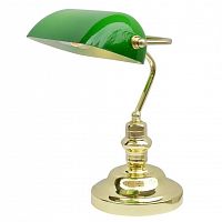 настольная лампа arte lamp banker a2491lt-1go в Новосибирске