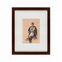 картина: seated turk, 1850 в Новосибирске