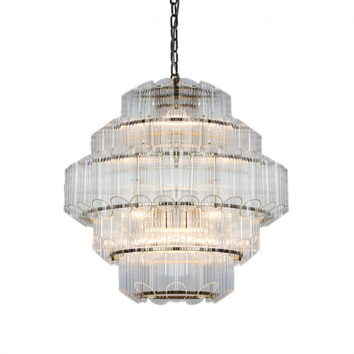 люстра vittoria 10a clear от delight collection прозрачная в Новосибирске