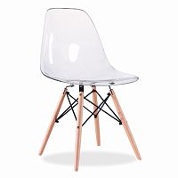 стул деревянный pc-015 прозрачный (eames style) в Новосибирске