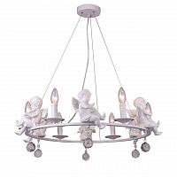 подвесная люстра arte lamp amur a4288lm-6wh в Новосибирске