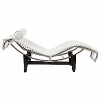 шезлонг chaise longue lc4 белый в Новосибирске