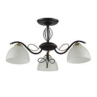 потолочная люстра idlamp ragia 554/3pf-blackpatina в Новосибирске