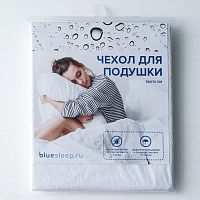 чехол защитный на подушку с мембраной blue sleep hybrid 050*070 в Новосибирске