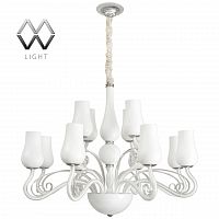 подвесная люстра mw-light элла 483010112 в Новосибирске