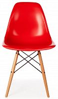 стул классический dsw красный (eames style) в Новосибирске