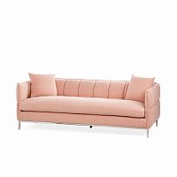 диван casper sofa прямой розовый в Новосибирске