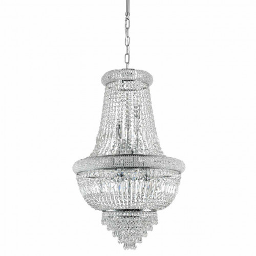 подвесная люстра ideal lux dubai sp10 cromo в Новосибирске