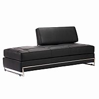 диван eileen gray day bed прямой черный в Новосибирске