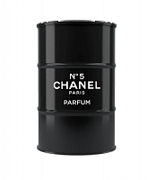 декоративная бочка chanel №5 black xl в Новосибирске