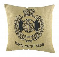 подушка с гербом королевского royal yacht club в Новосибирске