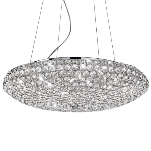 подвесной светильник ideal lux king sp12 cromo в Новосибирске