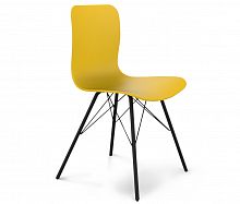 стул dsr желтый s40 (eames style) в Новосибирске