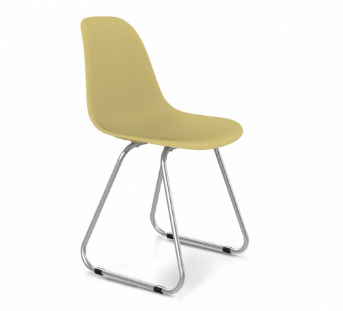 стул dsr бежевый s38 pp (eames style) в Новосибирске