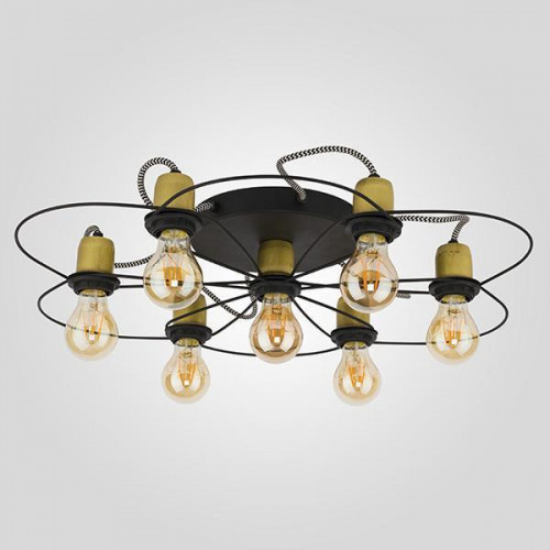 потолочная люстра tk lighting 1262 fiore в Новосибирске