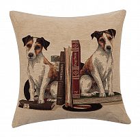 подушка с джек-рассел терьерами bookends jack russell в Новосибирске