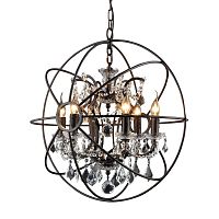 люстра foucault's orb crystal d52 антик (темная) чёрная в Новосибирске