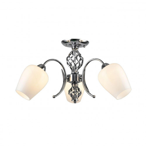 потолочная люстра arte lamp a1608pl-3cc белая в Новосибирске