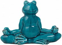 декор frog blue meditation в Новосибирске