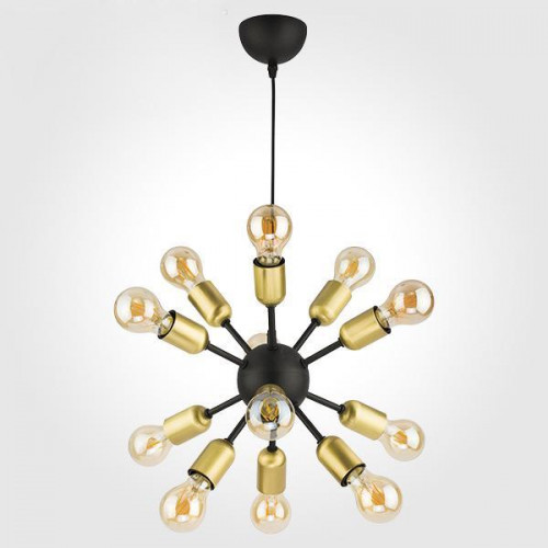 подвесная люстра tk lighting 1469 estrella black в Новосибирске