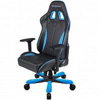 кресло геймерское dxracer king ks57 черно-синее в Новосибирске