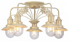 потолочная люстра arte lamp sailor a4524pl-5wg в Новосибирске