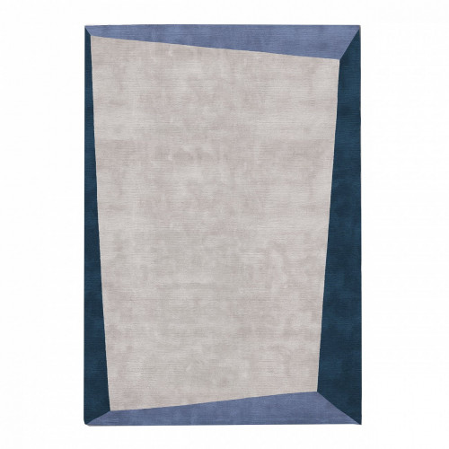 ковер dipped frame blue 300x500 серо-синий в Новосибирске